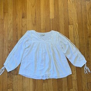 LOFT Linen Blouse